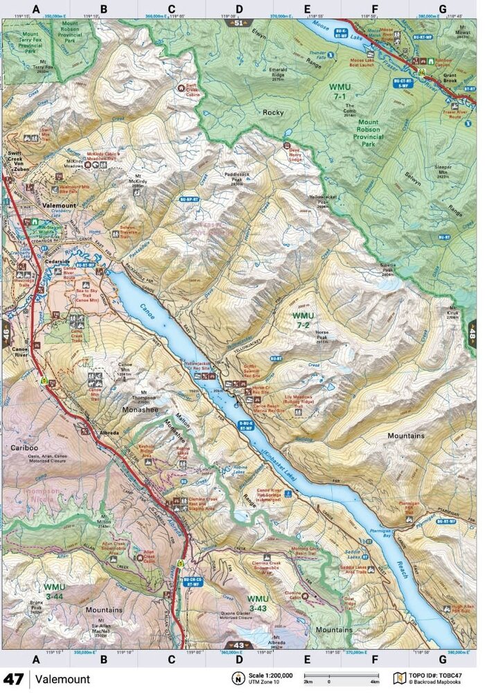Thompson Okanagan BC Mapbook
