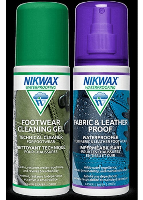 Nikwax Fabric & Leather Proof Duo-Pack