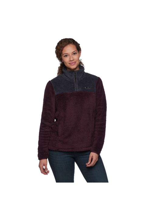 Rivanna Fleece Pullover, Solid - Burgundy