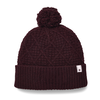Cable Cuff Pom Beanie