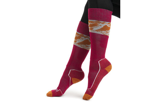 Icebreaker W's Ski+ Light OTC Alps 3D