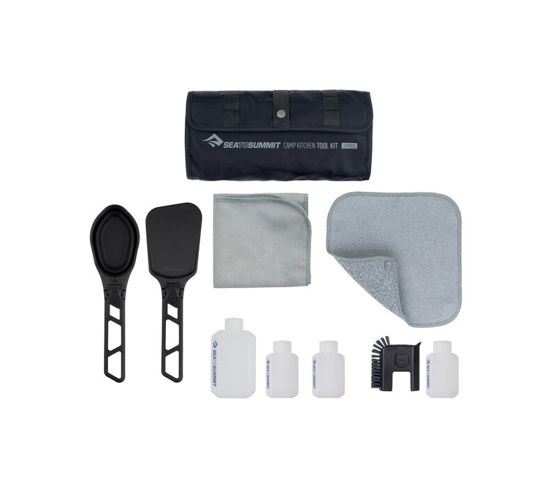 Camp Kitchen Tool Kit - 10 Piece Set