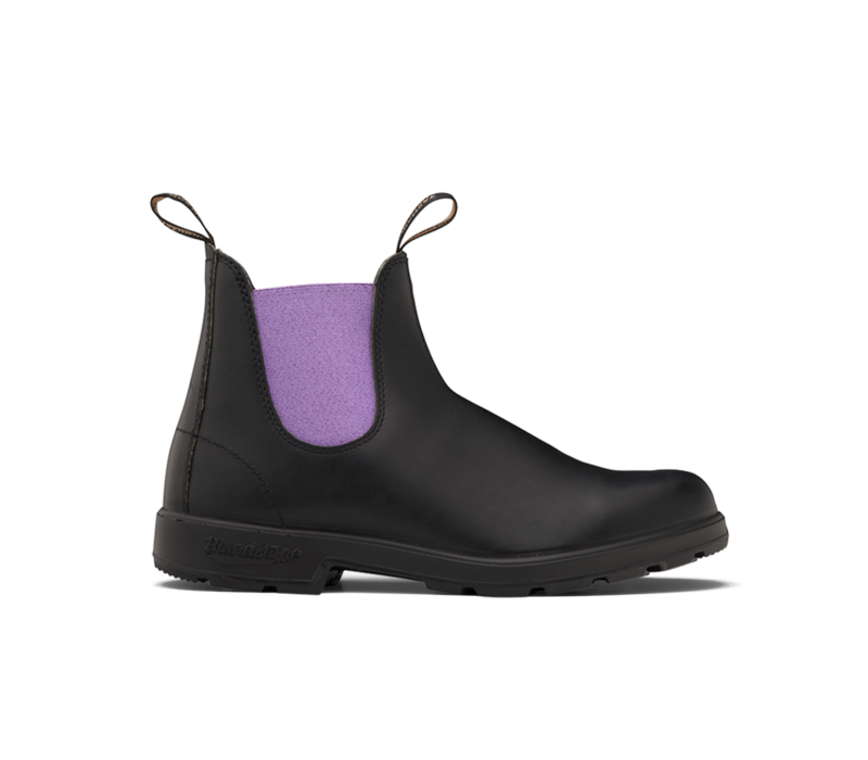 2303 Black w/ Lavender Elastic