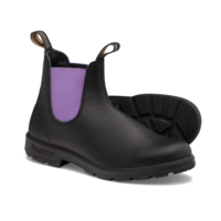 2303 Black w/ Lavender Elastic