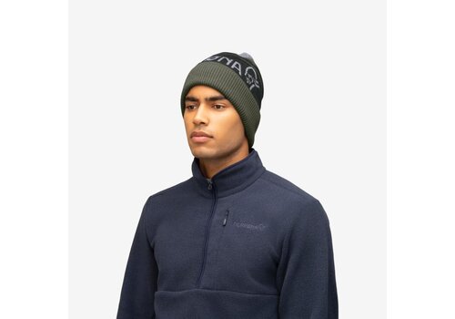 Norrona /29 heavy merinoUll logo Beanie