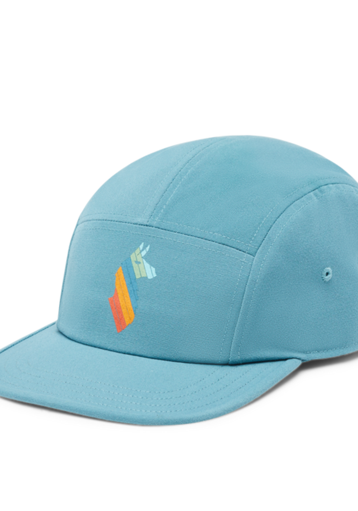 Llama Stripes 5 Panel Hat