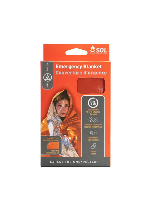 SOL - Survive Outdoors Longer Emergency Blanket