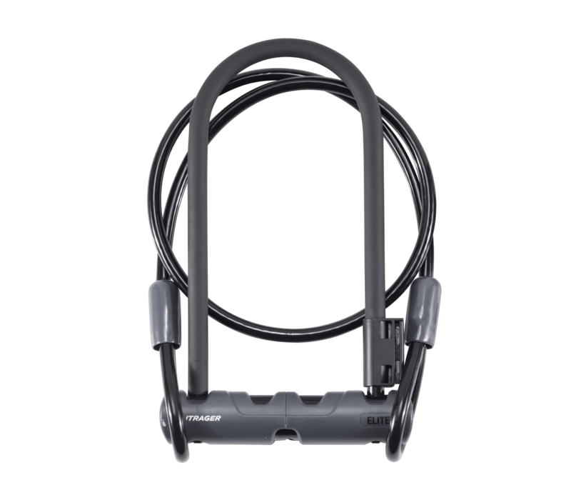 Elite Keyed U-Lock with 4' Cable