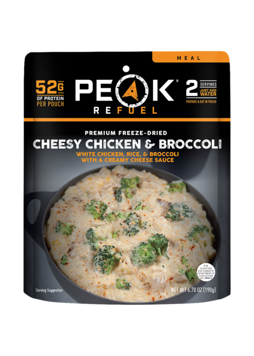 Peak Refuel Cheesy Chicken and Broccoli