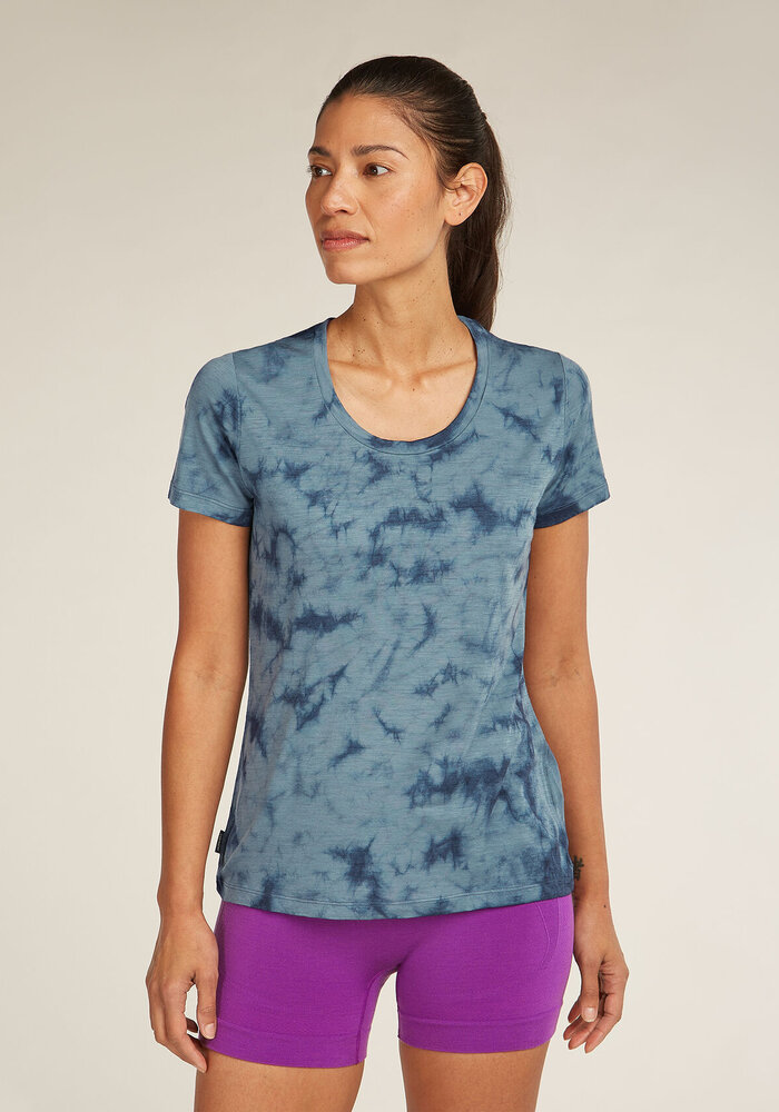 W's Merino 150 Tech Lite SS Scoop Tee Cloud Dye