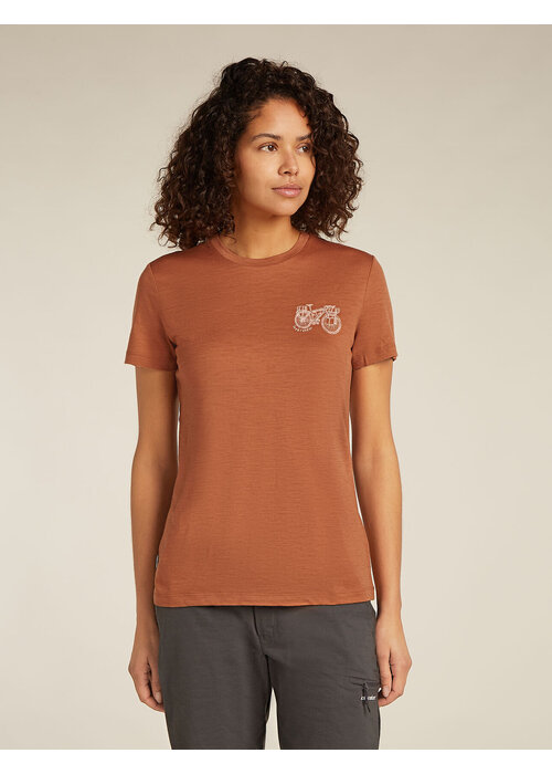 Icebreaker W's Merino 150 Tech Lite SS Tee Adventure Ride