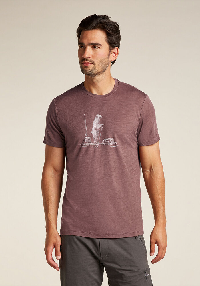 M's Merino 150 Tech Lite SS Tee Polar Paddle