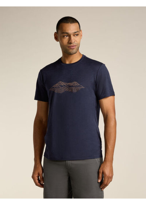 Icebreaker M's Merino 150 Tech Lite SS Tee Pukaki Reflected