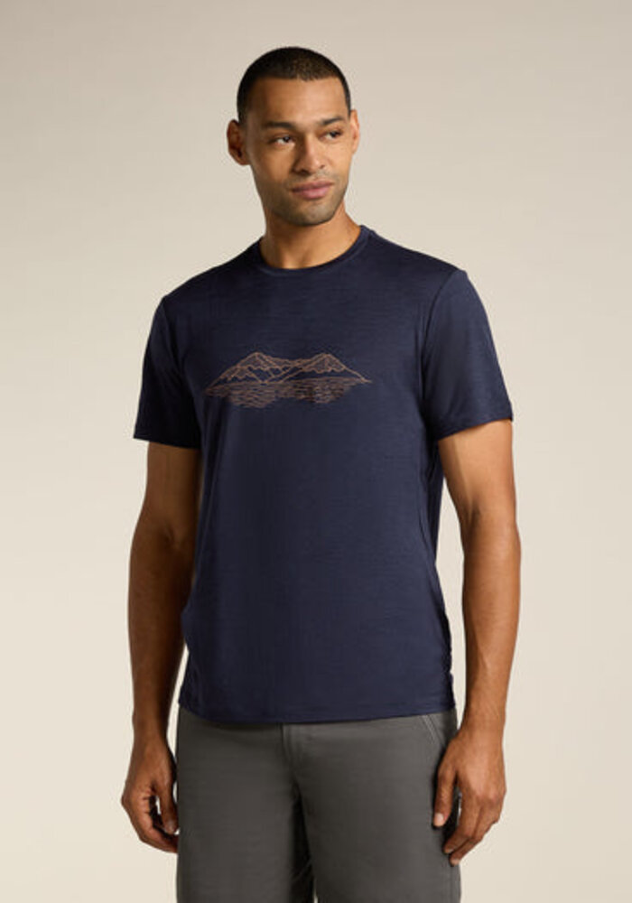 M's Merino 150 Tech Lite SS Tee Pukaki Reflected