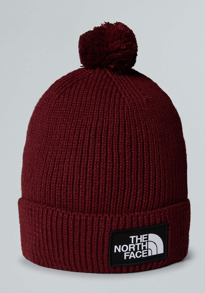 TNF Logo Box Pom Beanie