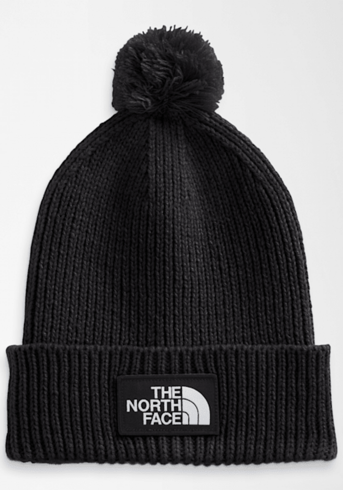 TNF Logo Box Pom Beanie