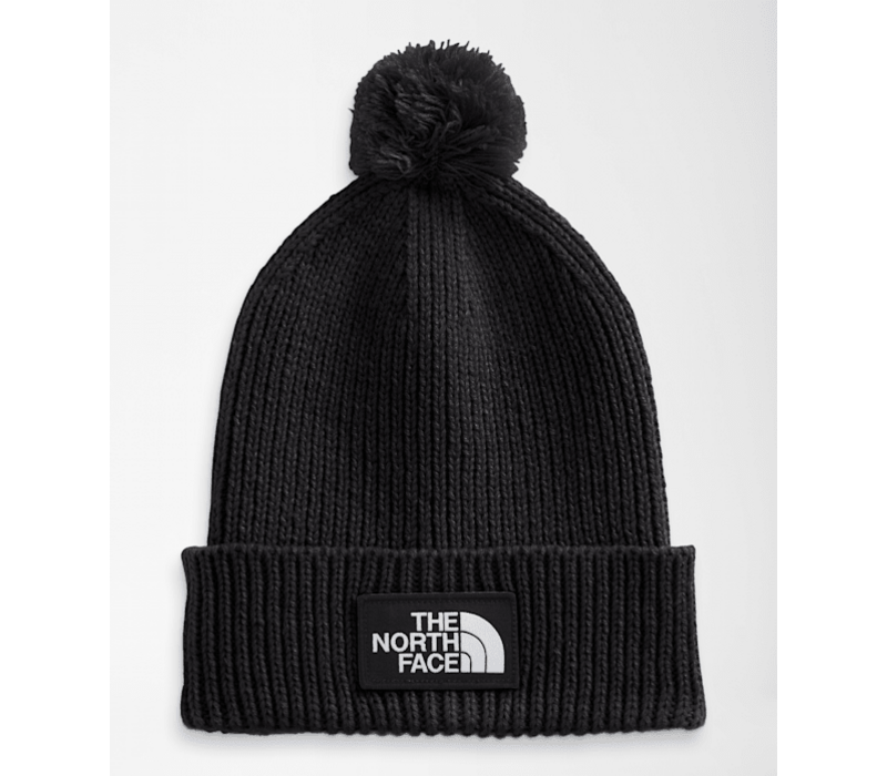 TNF Logo Box Pom Beanie