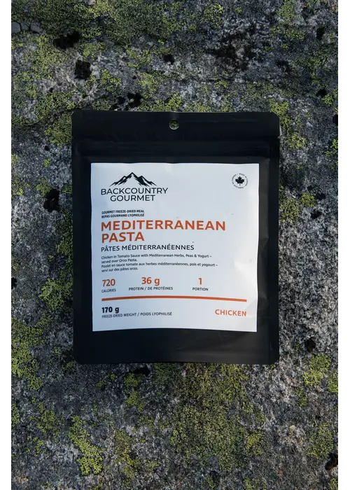 Backcountry Gourmet Chicken Mediterranean Pasta