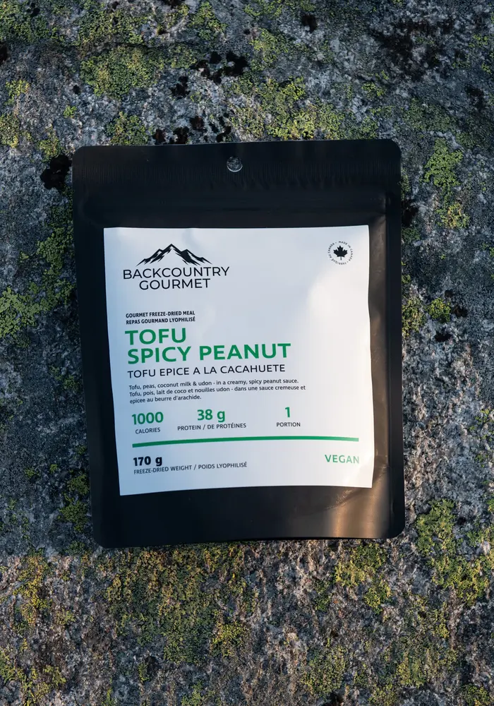 Vegan Spicy Peanut Udon with Tofu