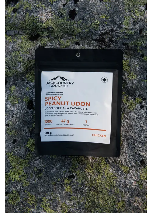 Backcountry Gourmet Chicken Spicy Peanut Udon