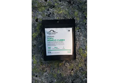 Backcountry Gourmet Vegan Tofu Mango Curry