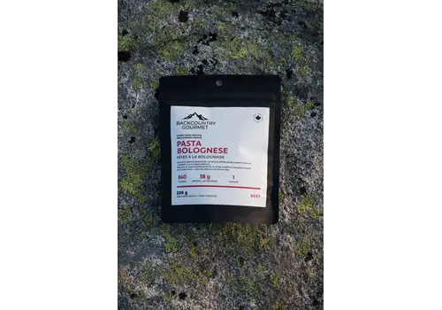 Backcountry Gourmet Beef Pasta Bolognese
