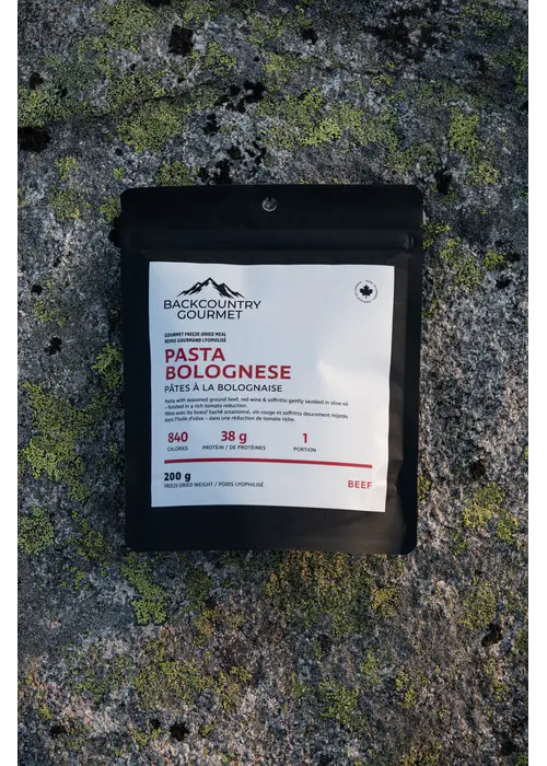 Backcountry Gourmet Beef Pasta Bolognese
