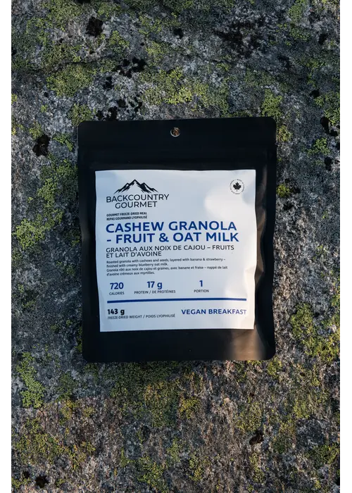 Backcountry Gourmet Granola, Oatmilk & Fruit