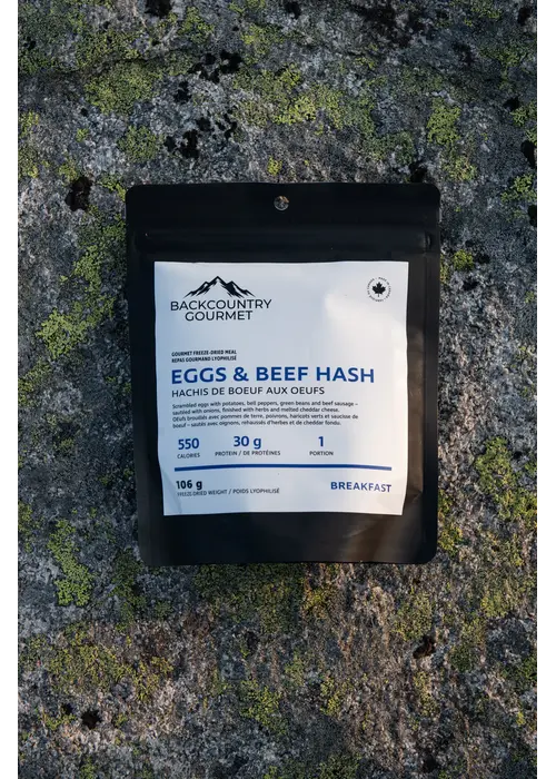 Backcountry Gourmet Eggs & Beef Hash