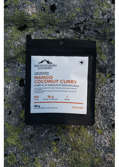 Backcountry Gourmet Chicken Mango Coconut Curry