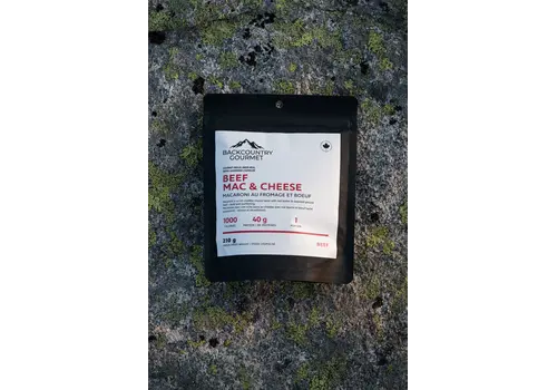 Backcountry Gourmet Beef Mac & Cheese