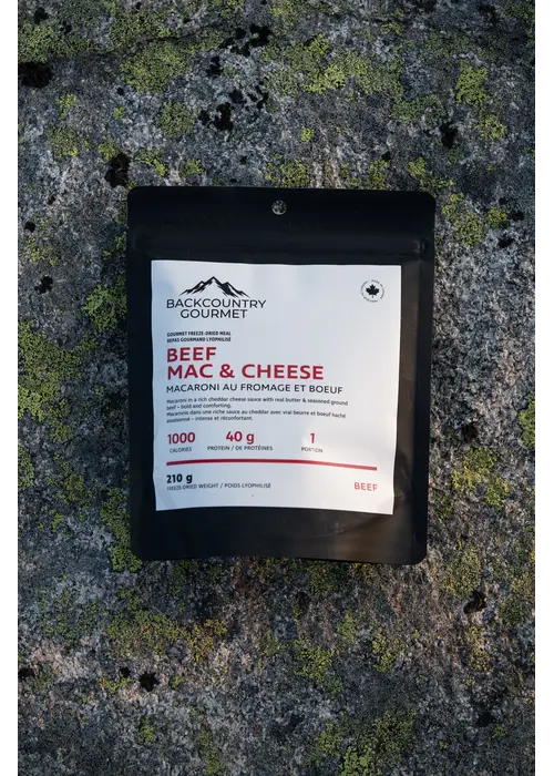 Backcountry Gourmet Beef Mac & Cheese