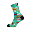 Sox Crew Socks Bright and Funky