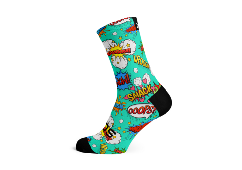 Sox Crew Socks Bright and Funky