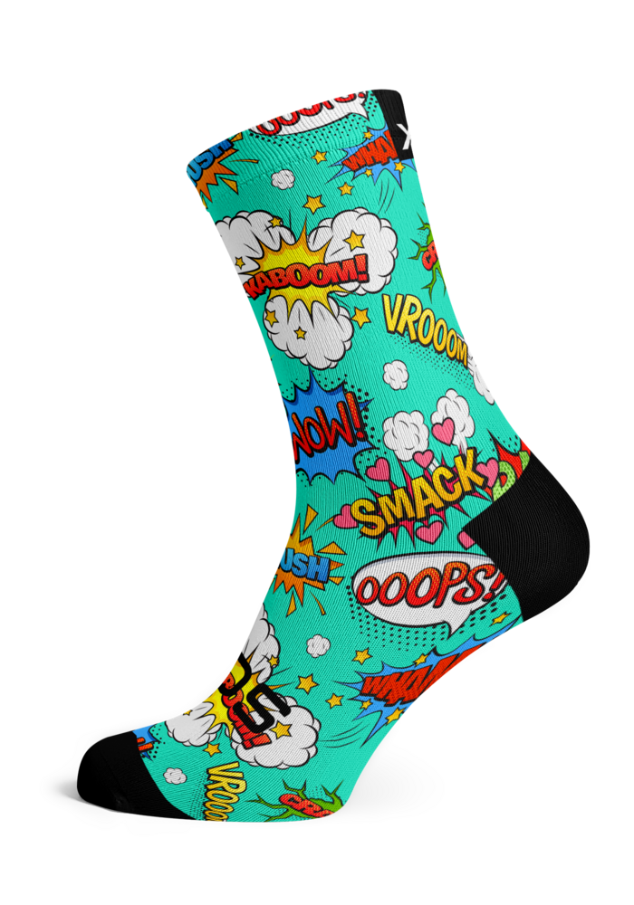 Crew Socks Bright and Funky