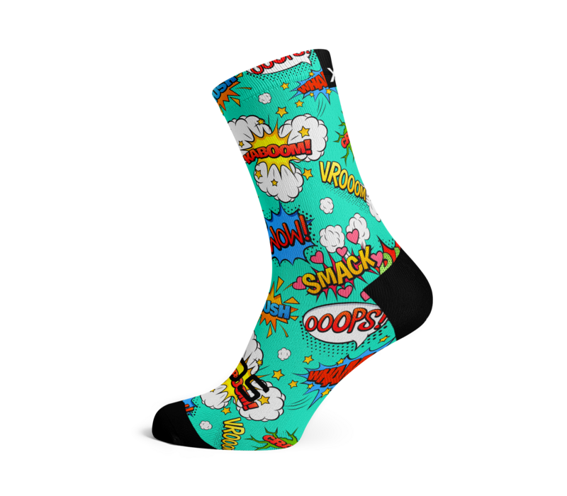 Crew Socks Bright and Funky