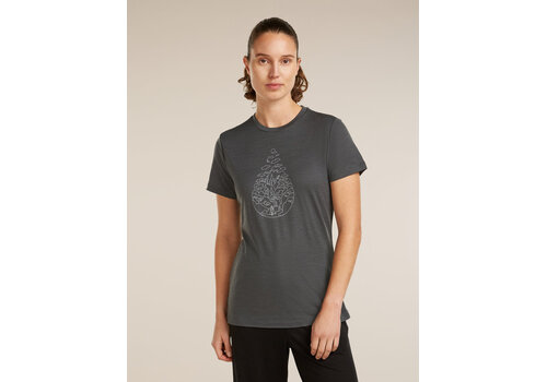 Icebreaker W's Merino 150 Tech Lite SS Tee Hike Path
