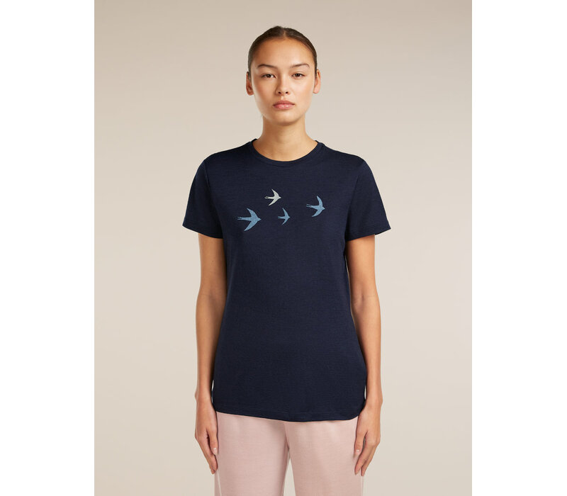 W's Merino 150 Tech Lite SS Tee Bird Transit