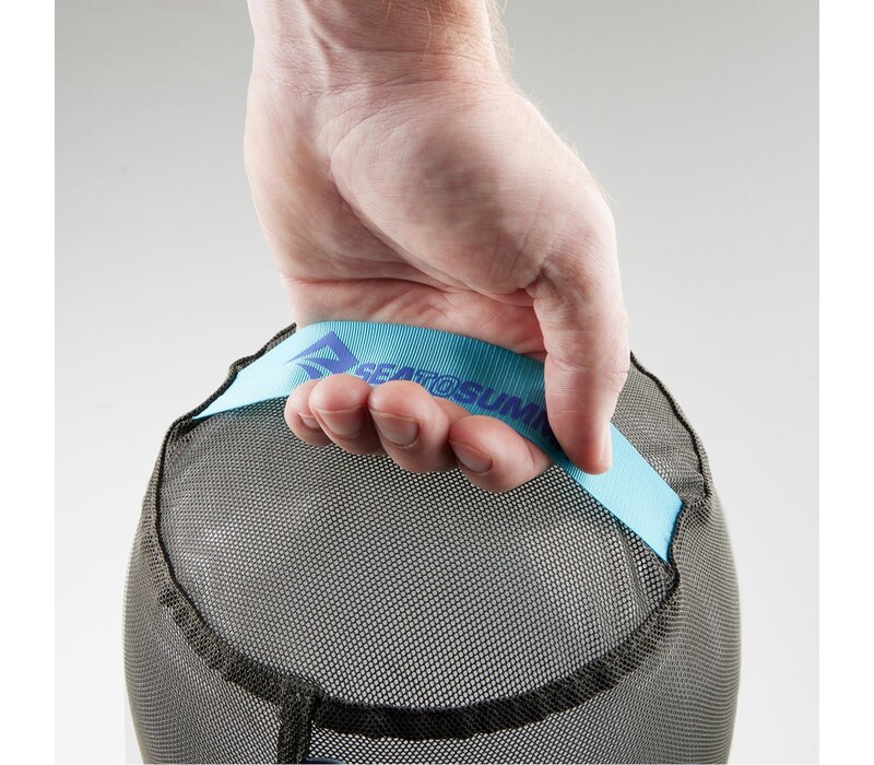 Mesh Stuff Sack Set Multi 3-sack Beluga [1] 3L Orange, [1] 5L Blue, [1] 8L Grey