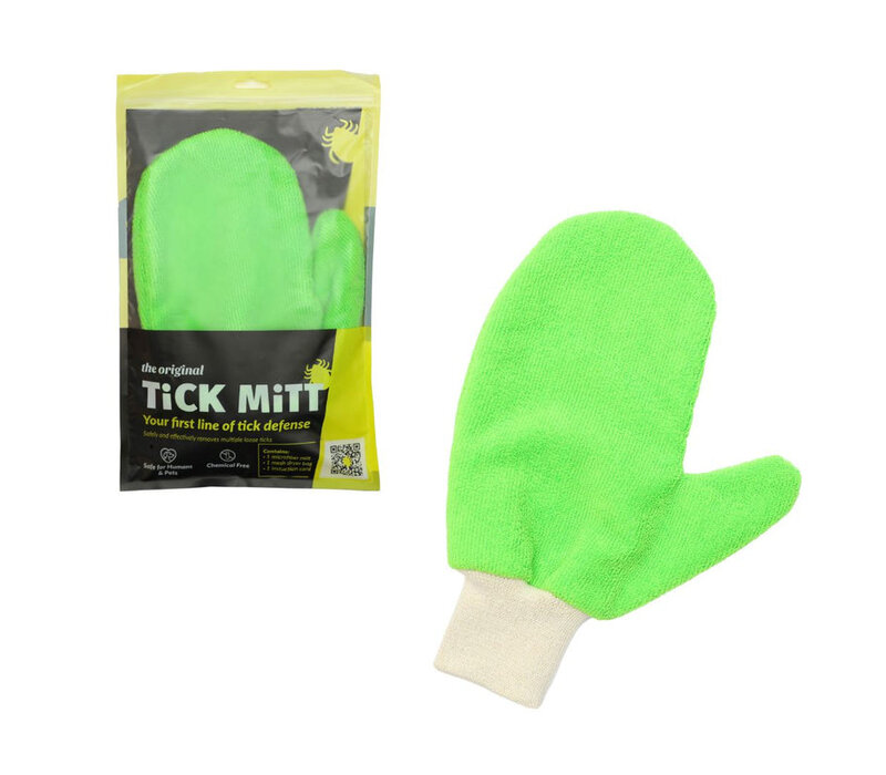 Tick Mitt Green