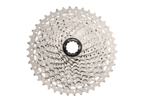 SunRace CSMS3, Cassette, 10 sp. 11-42T, For Shimano/SRAM, Metallic Silver