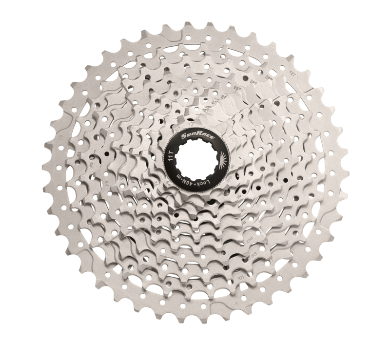 CSMS3, Cassette, 10 sp. 11-42T, For Shimano/SRAM, Metallic Silver