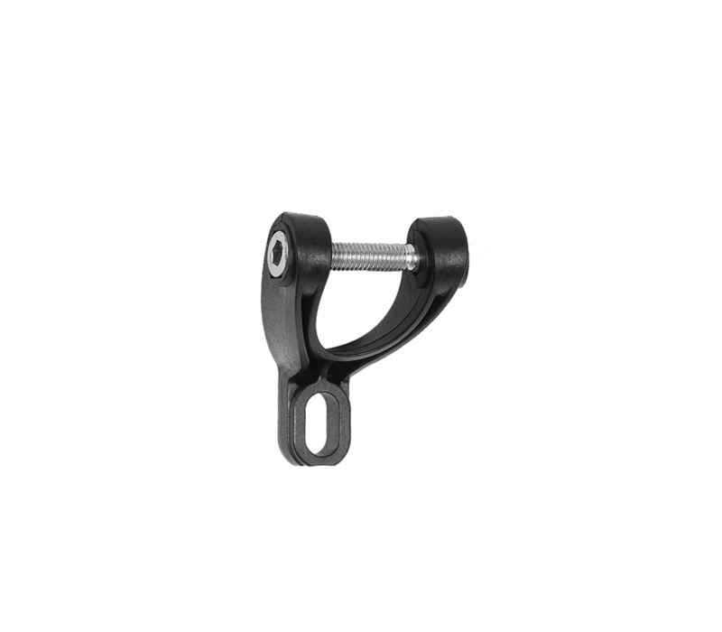 Herrmans MR8 Standard Bike Light Bracket, Black