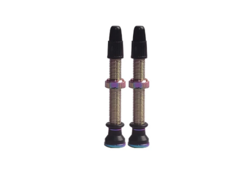 EVO Tubeless Valves, Presta, 44mm, Iridescent, Pair