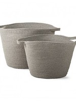Tag Ltd Cross Stitch Cord Basket Large