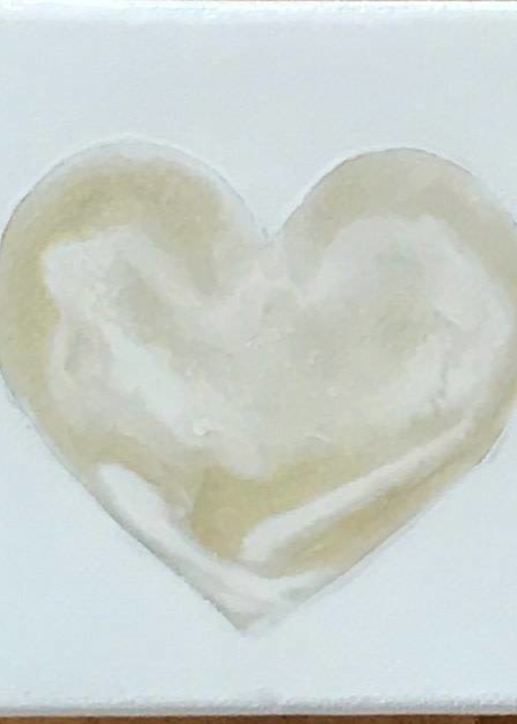 Kris Marks 4x4 Resin Heart Canvas