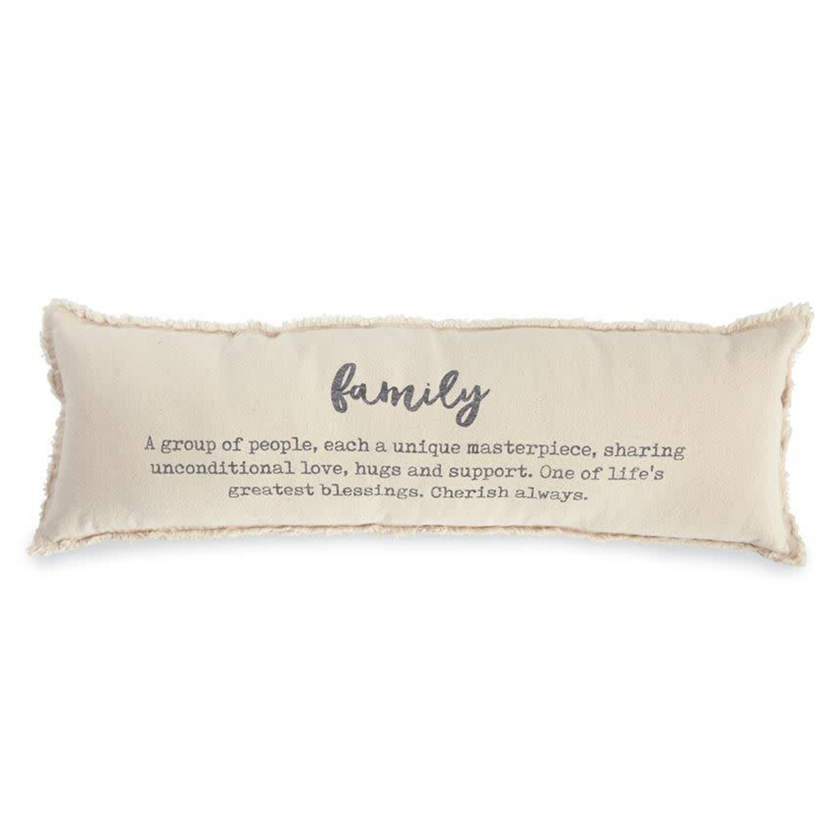Mud Pie Family Definition Pillow