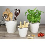 Pampa Bay Salerno Medium Cachepot White