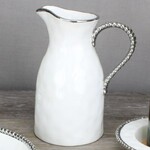 Pampa Bay Salerno Water Pitcher White