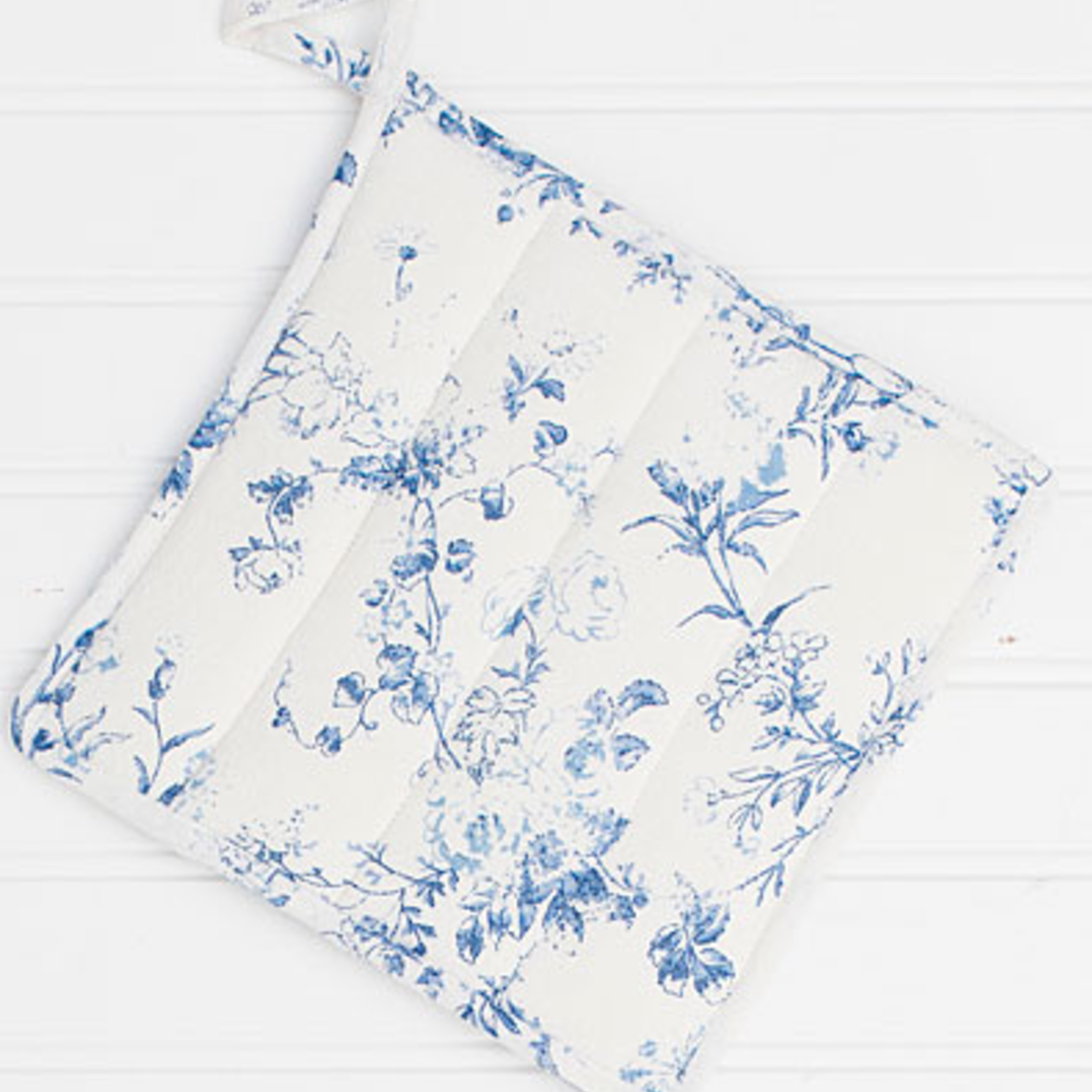 April Cornell Annalouise Potholder Blue